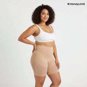 Honeylove MeshSculpt High-Waist Short Tan 3XL